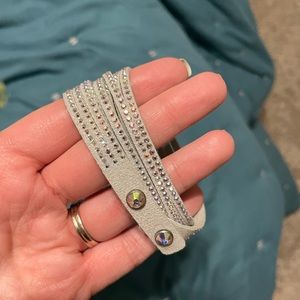 Touchstone crystal wraps bracelet